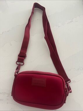 Dagne‎ Dover x Sephora Neoprene Crossbody Bag – Burgundy / Deep Red NWOT